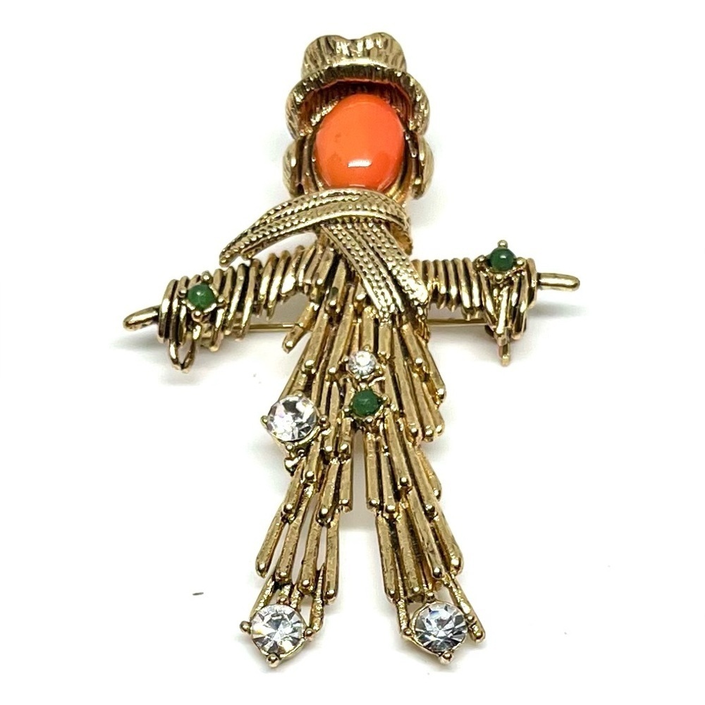 Vintage Scarecrow Broach